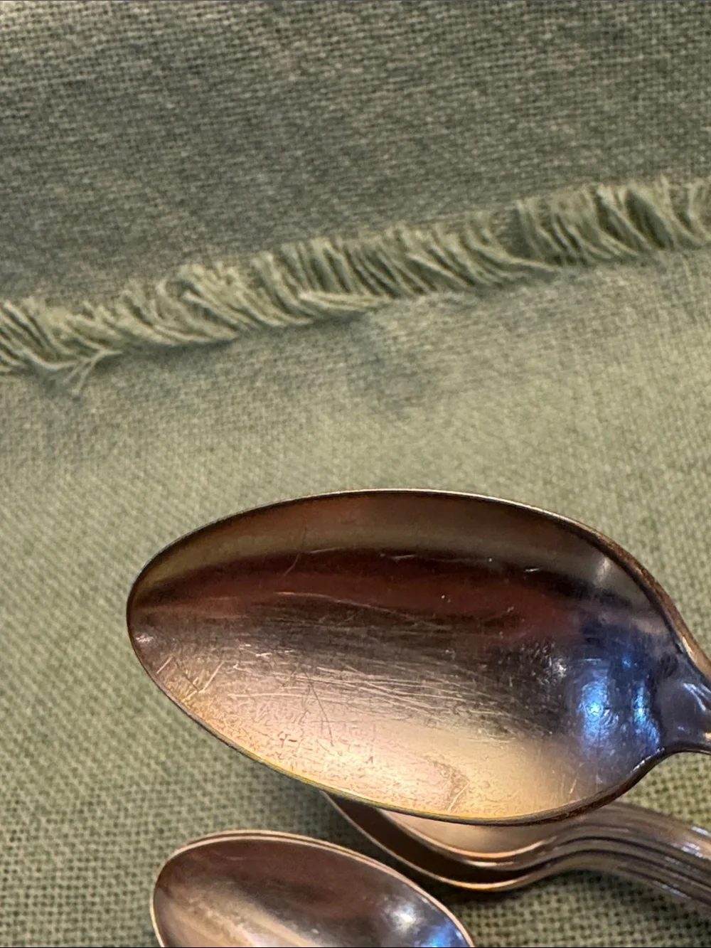 Silver-Tone Stainless Steel Teaspoons- Set of 12